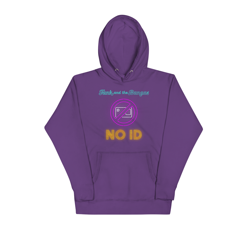 "NO ID" Purple Hoodie