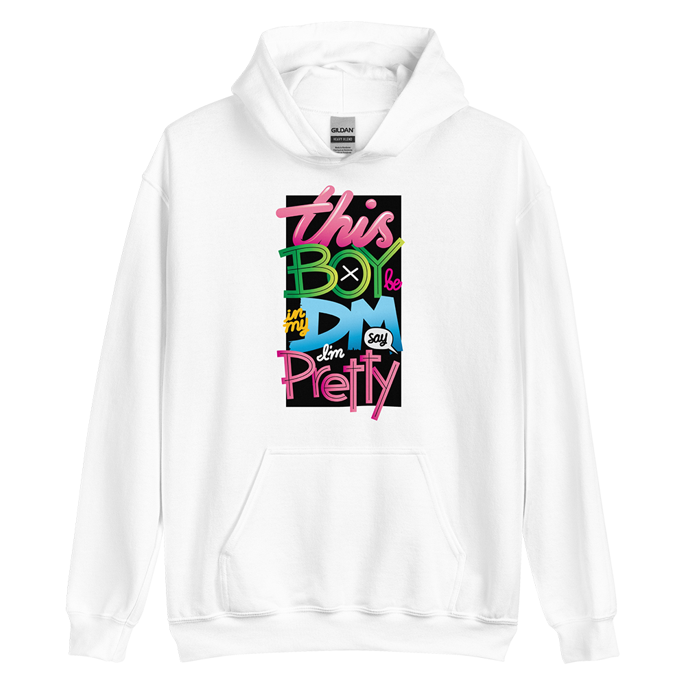 DM Pretty White Hoodie