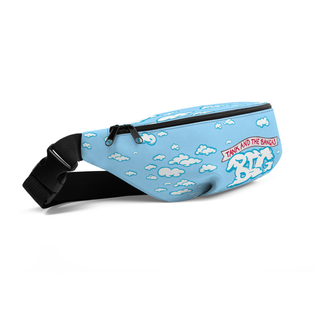 "Big Outside" Print All Over Fanny Pack Side Shot