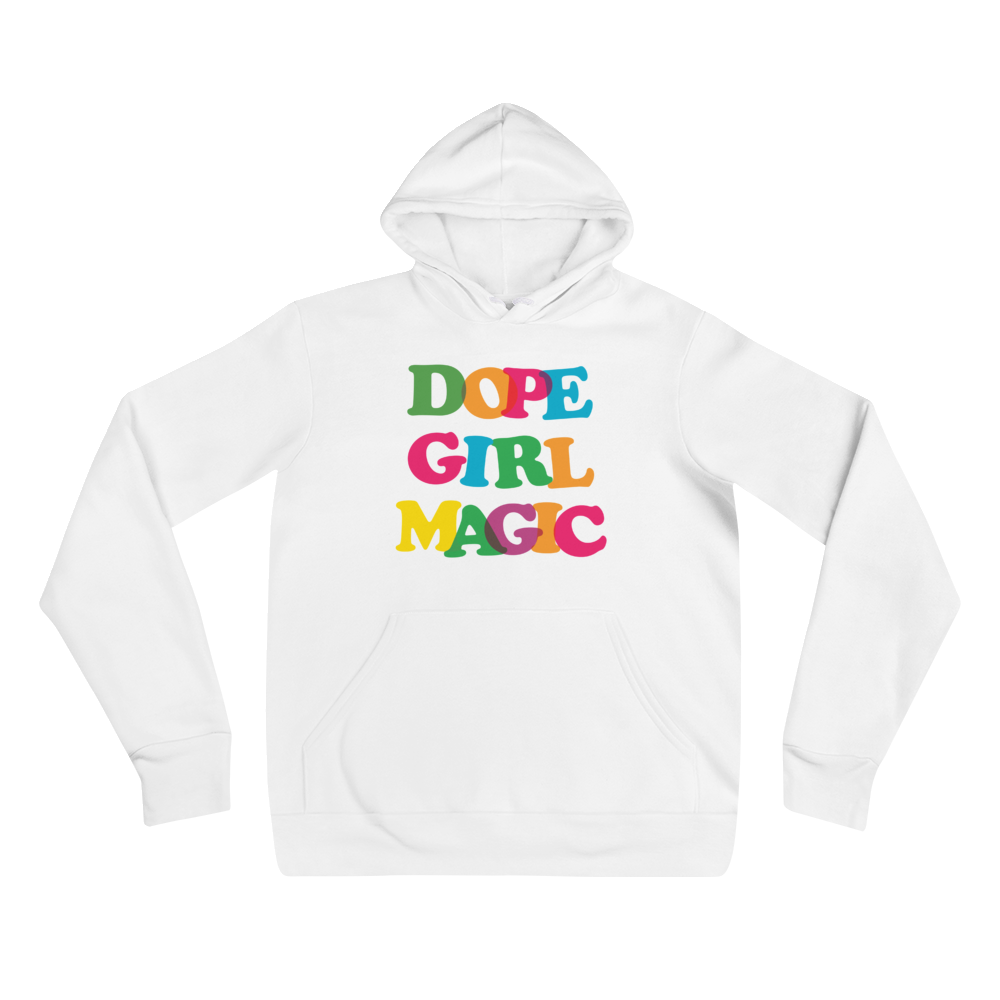 Dope Girl Magic Hoodie White