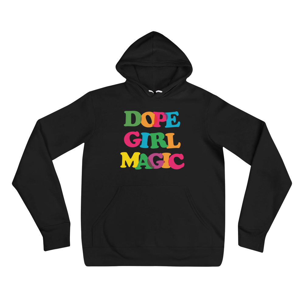Dope Girl Magic Hoodie Black
