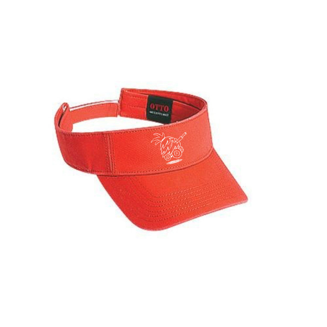 Pineapple Visor Red