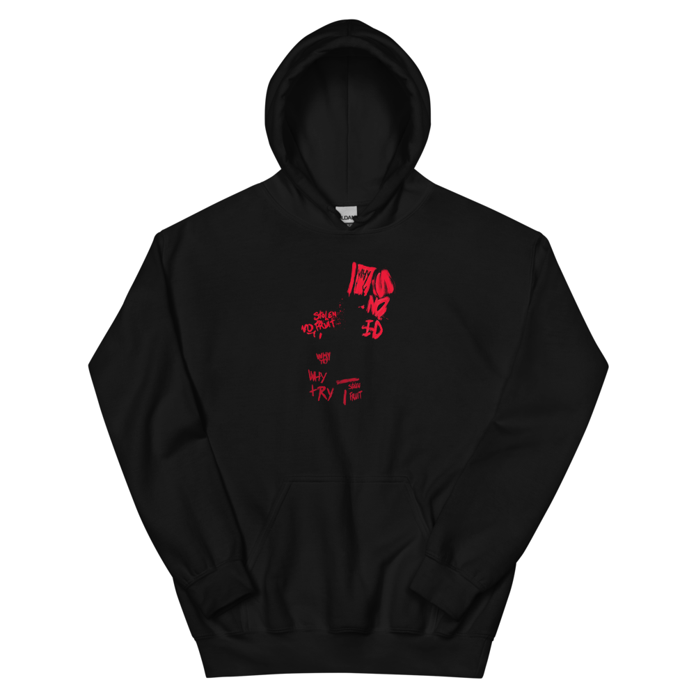 "Paint" Hoodie 1 - Black
