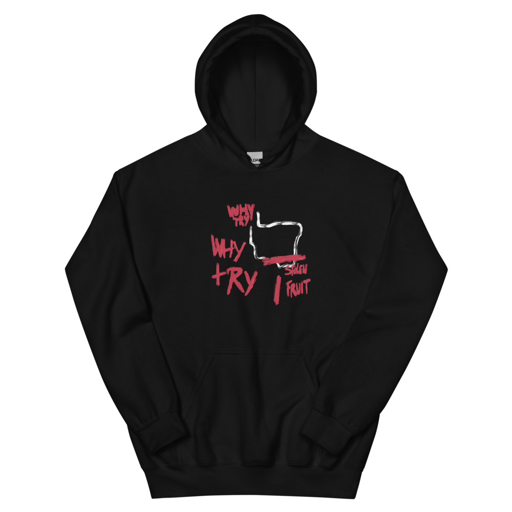 "Paint" Hoodie 2 - Black