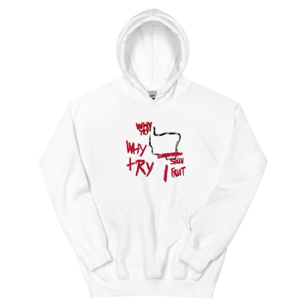 "Paint" Hoodie 2 - White