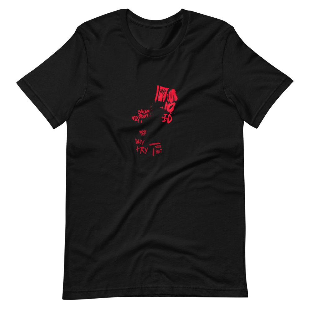 "Paint" Tee 1 Black