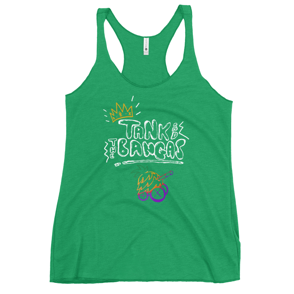 Tank And The Bangas Women's Racerback Tank Envy