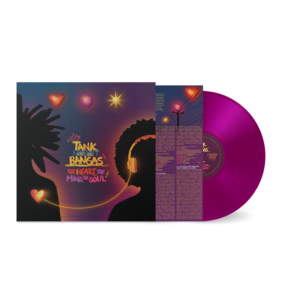 The Heart, The Mind, The Soul Neon Violet Vinyl + signed insert