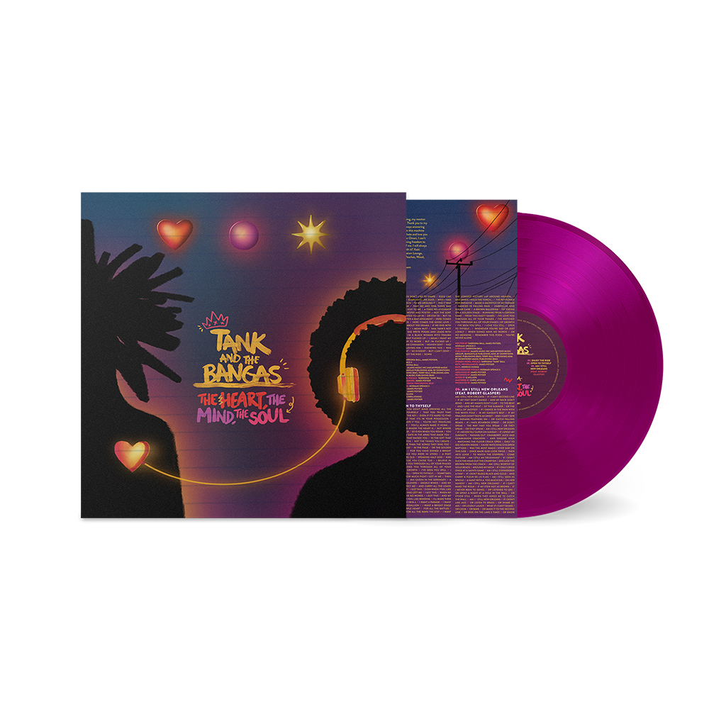 The Heart, The Mind, The Soul Neon Violet Vinyl + signed insert