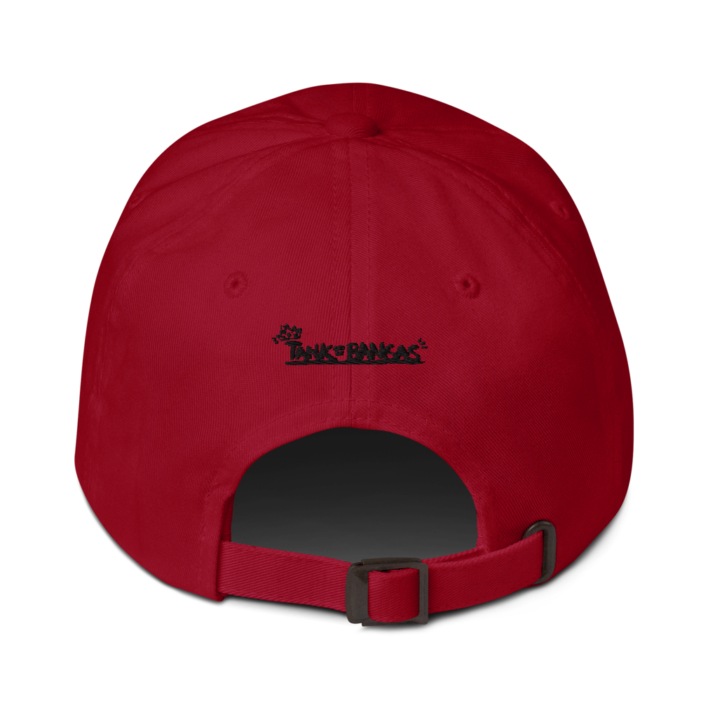 The Heart Dad Hat Back - Red