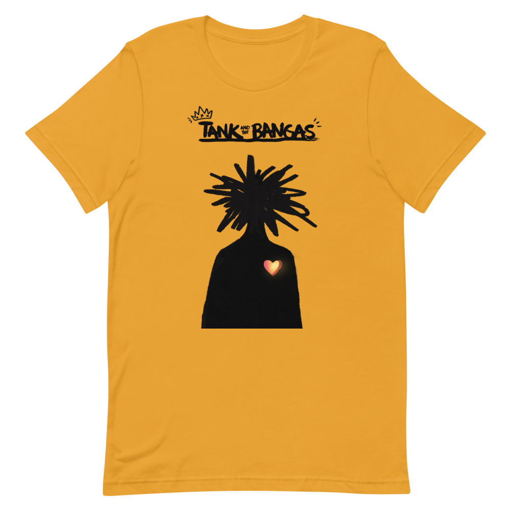 The Heart T-Shirt - Yellow Front