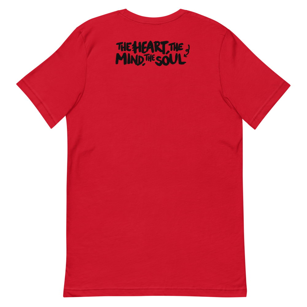 The Mind T-Shirt Back - Red 