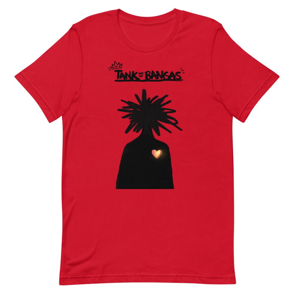 The Heart T-Shirt - Red Front