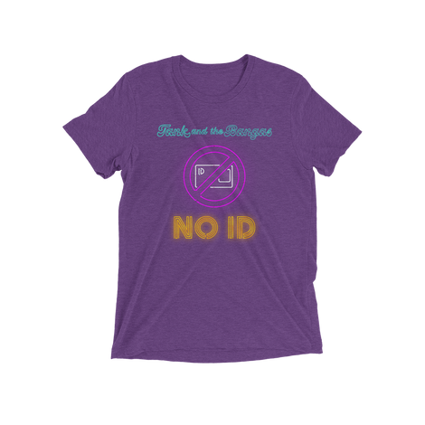 "NO ID" Purple T-Shirt