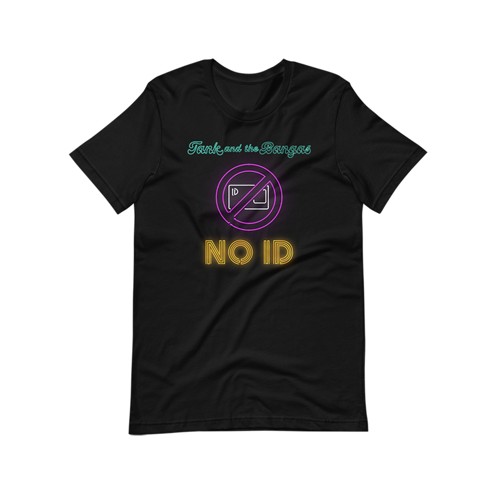 "NO ID" Black T-Shirt