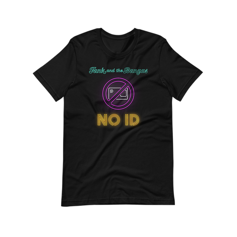 "NO ID" Black T-Shirt