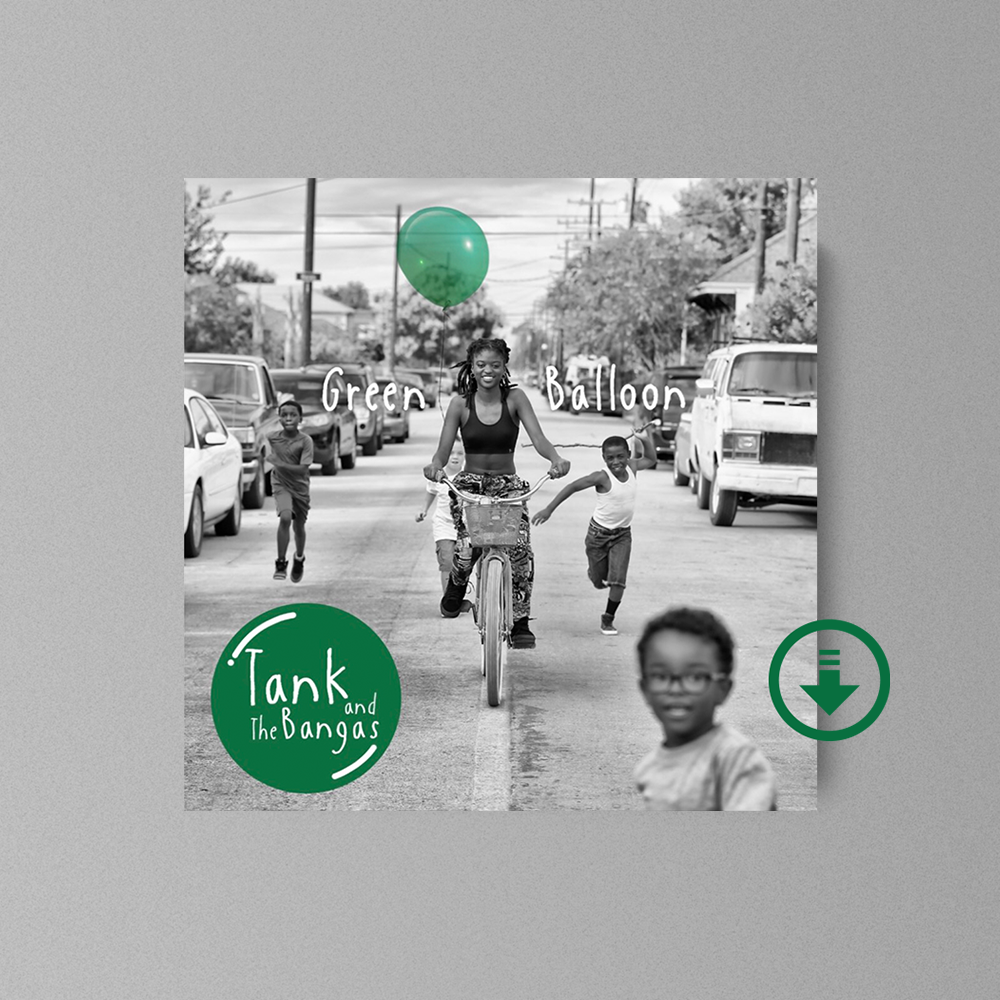 Balloon　Album　and　the　Tank　–　Digital　Green　Bangas