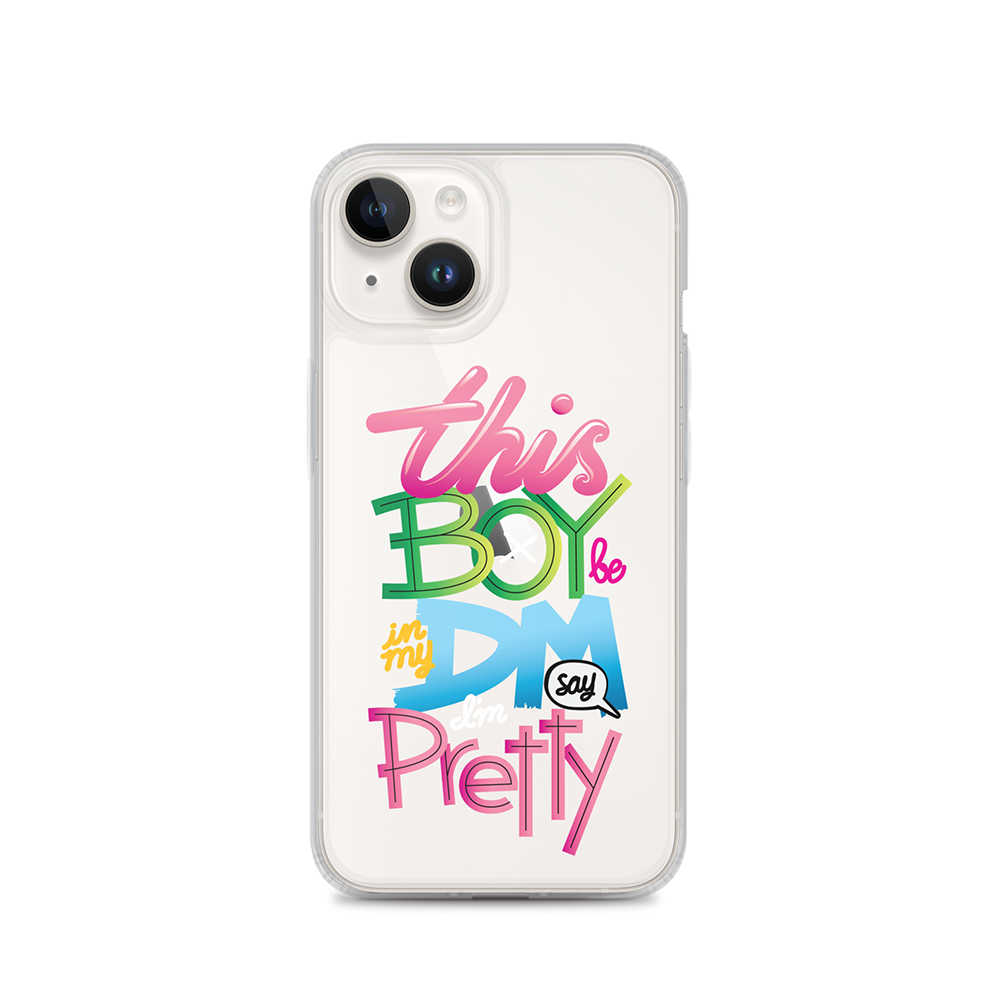 DM Pretty iPhone Case DM Pretty iPhone Case