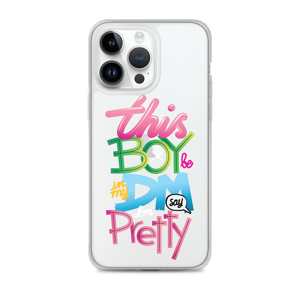 DM Pretty iPhone Case DM Pretty iPhone Case