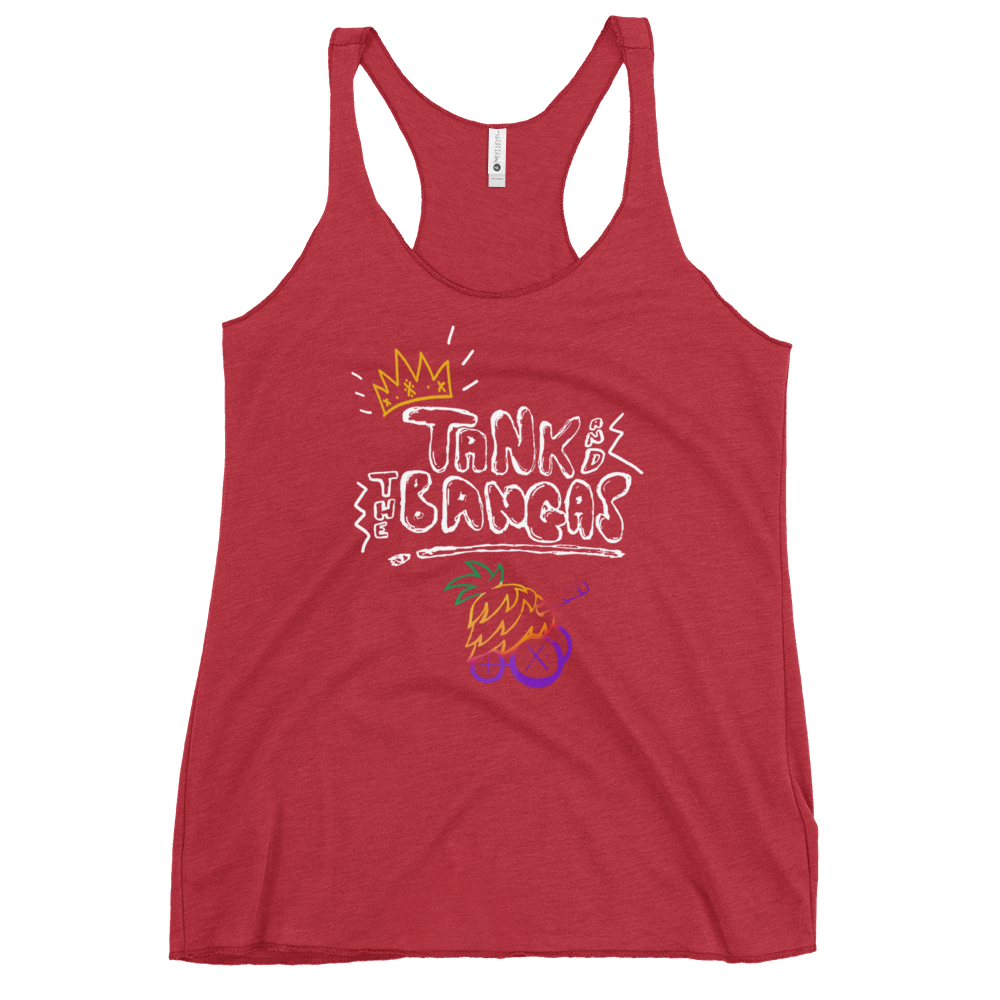 Tank And The Bangas Women's Racerback Tank Red